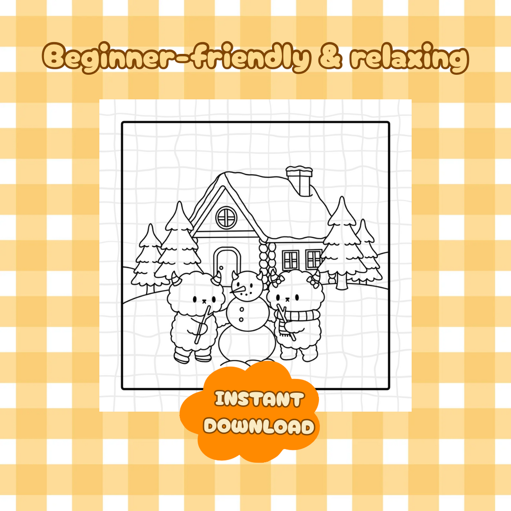 **DIGITAL PRODUCT** - Cutie Monsters Volume 1 - Full Coloring Book