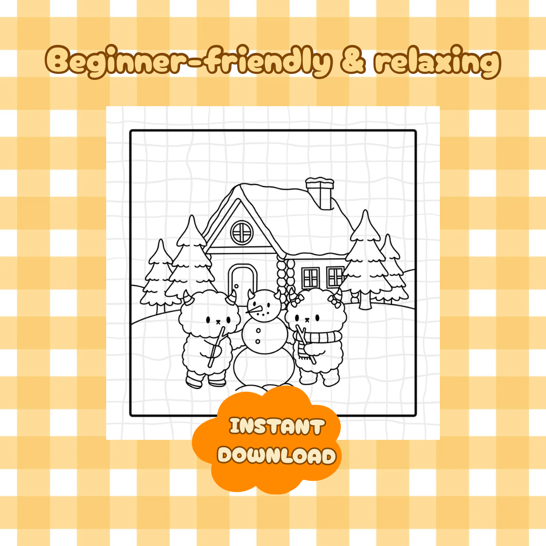 **PRODUIT NUMÉRIQUE** - Adorables Monstres Volume 1 - Livre de Coloriage Complet
