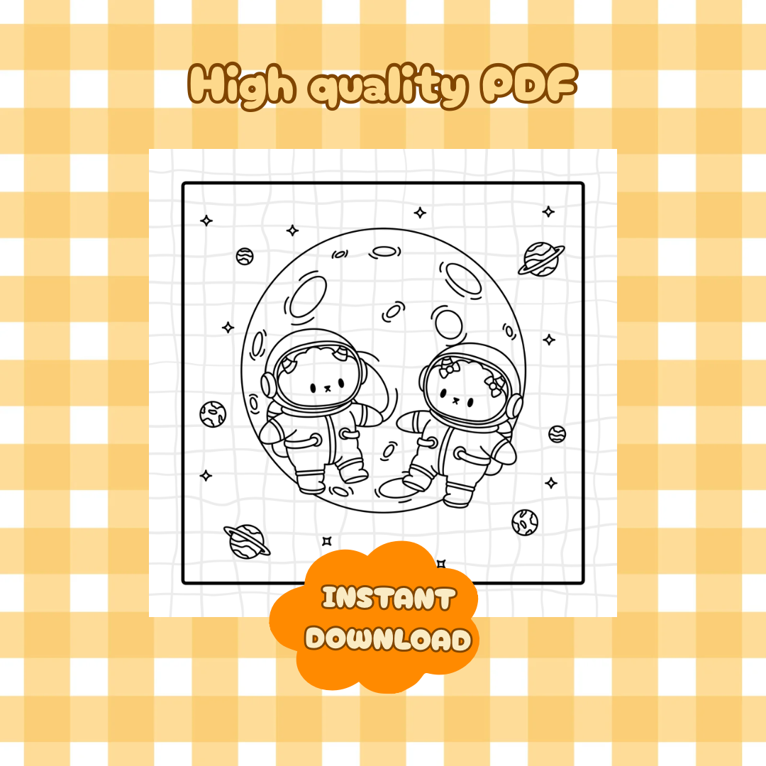 **PRODUIT NUMÉRIQUE** - Adorables Monstres Volume 1 - Livre de Coloriage Complet